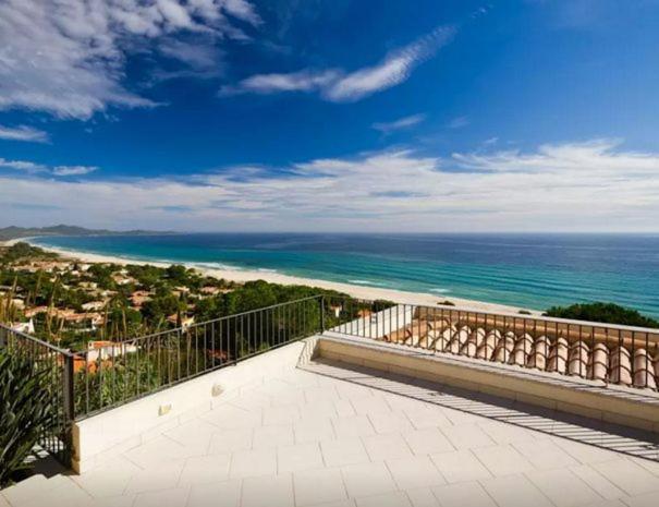 Magnificent Villa: Super Panoramic Costa Rei Exterior foto