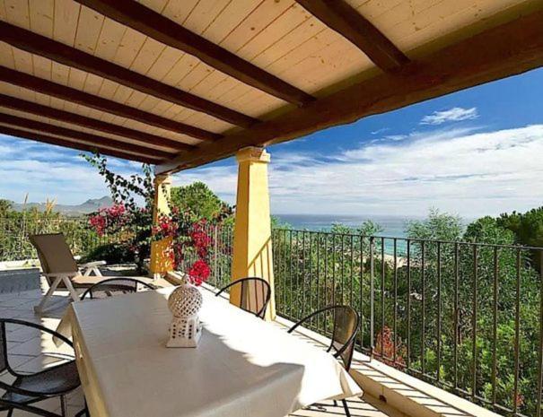 Magnificent Villa: Super Panoramic Costa Rei Exterior foto