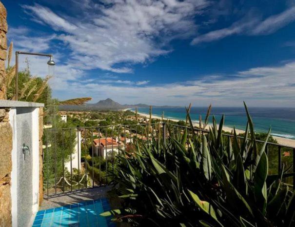 Magnificent Villa: Super Panoramic Costa Rei Exterior foto